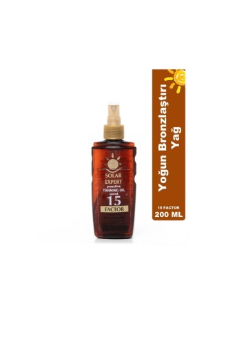 Bronzlaştırıcı Yağ 15 Factor 200 Ml
