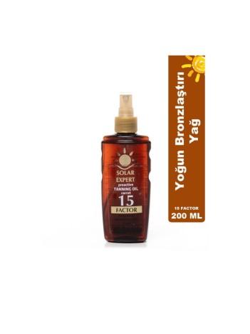 Bronzlaştırıcı Yağ 15 Factor 200 Ml