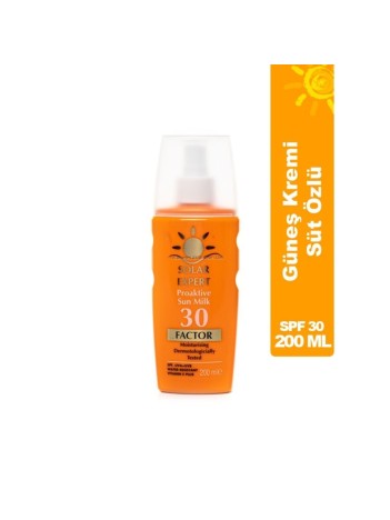 Güneş Kremi Spf 30 Factor 200 Ml