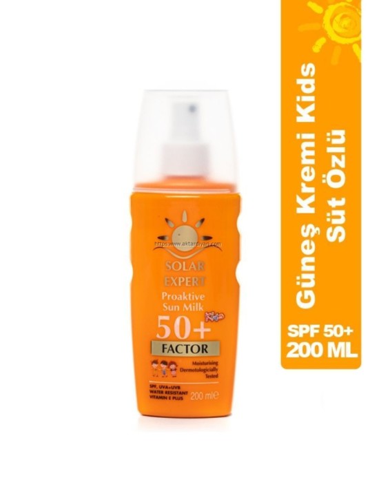 Güneş Kremi Kids Spf 50+ Factor 200 Ml