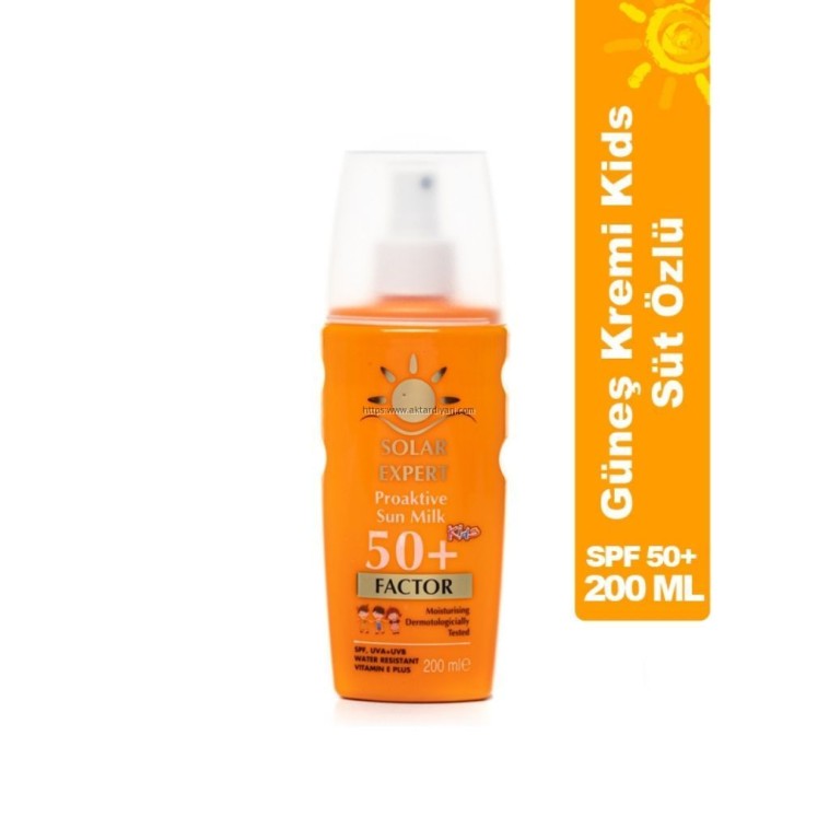 Güneş Kremi Kids Spf 50+ Factor 200 Ml