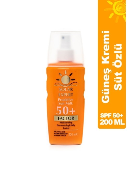 Güneş Kremi Spf 50+ Factor 200 Ml