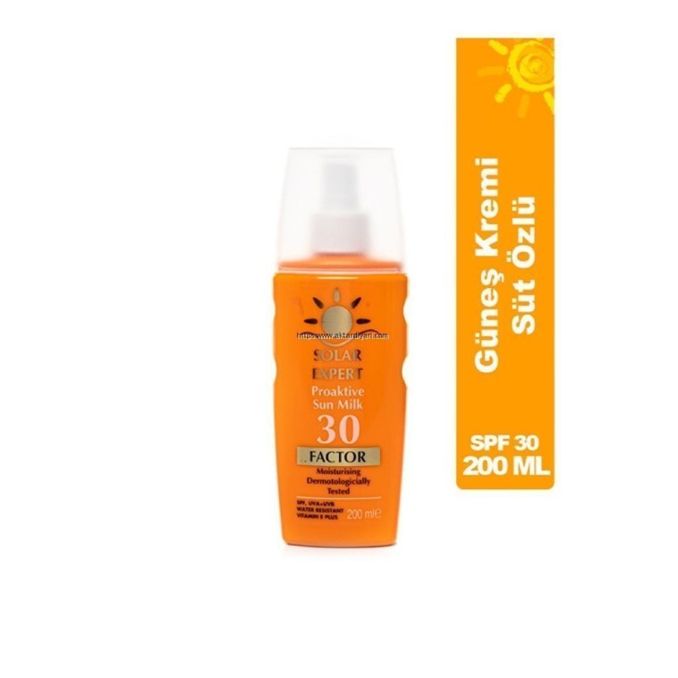 Solar Expert Güneş Kremi Spf 30 Factor 200 ml