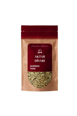 Akbiber Beyaz Karabiber Tane 500 Gr 1. Sınıf