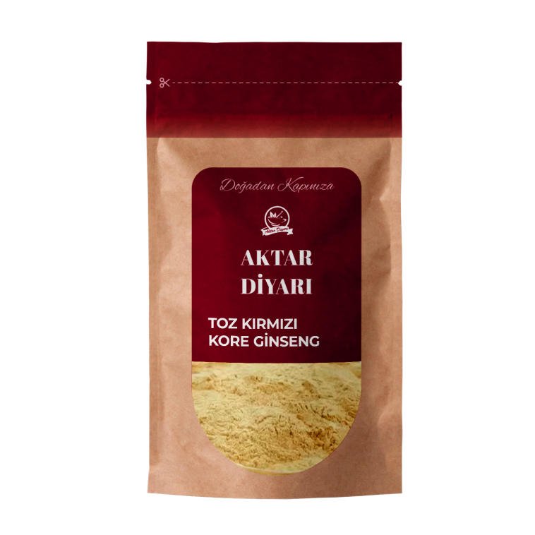 Ginseng Kırmızı Panax 250 Gr % 100 Saf