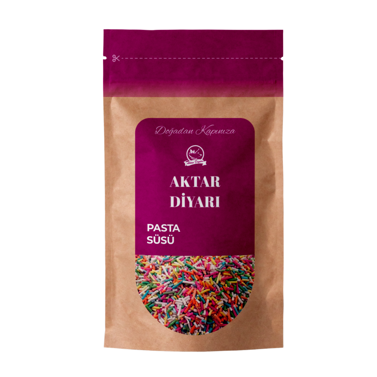 Karışık Renkli Pasta Süsü 1000 Gr