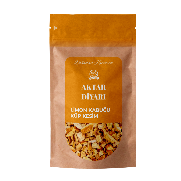 Limon Kabuğu Küp Kesim 250 Gr Aktar Diyarı