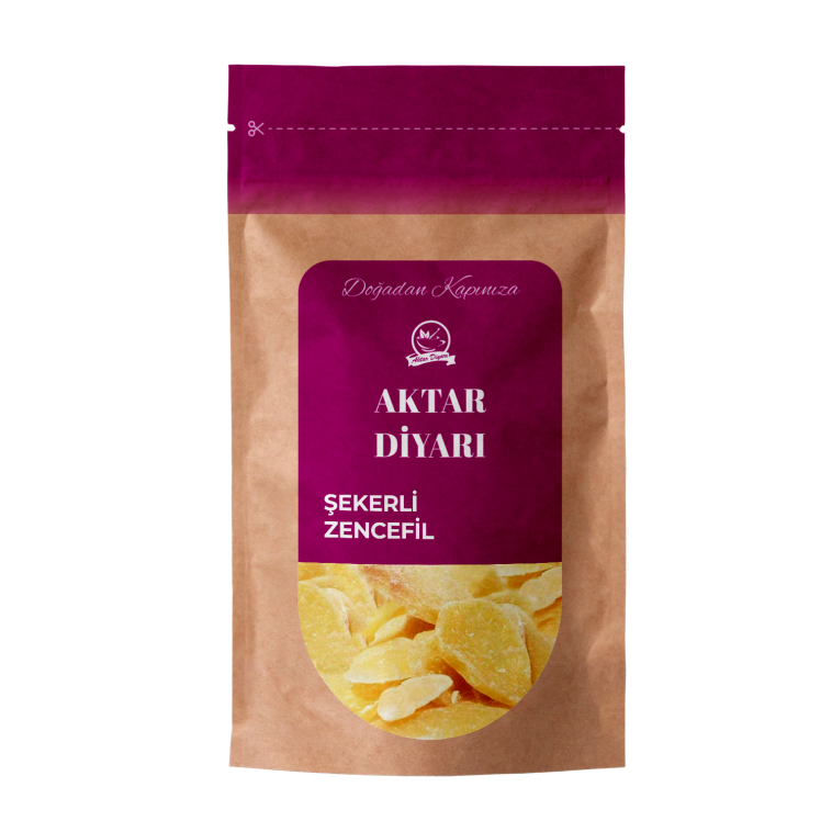 şekerli Zencefil 500 Gr Aktar Diyarı