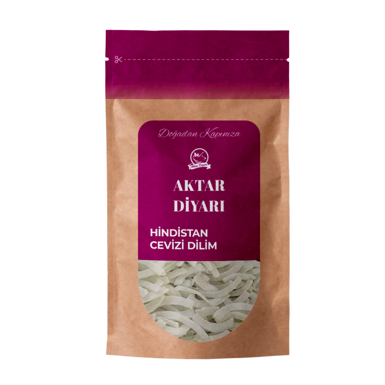 Hindistan Cevizi Kurusu Dilim 1 Kg