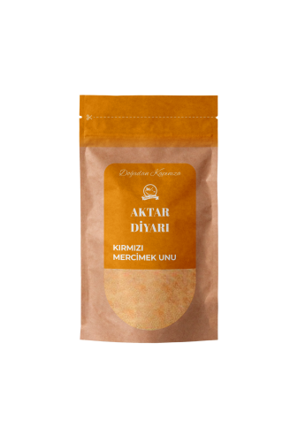 Kırmızı Mercimek Unu Glutensiz 1 Kg