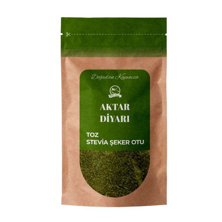 Stevia Bitki Öğütülmüş Toz 100 gr Stevia Bitki Öğütülmüş Toz 100 gr