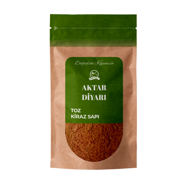 Kiraz Sapı Öğütülmüş Toz 1 Kg