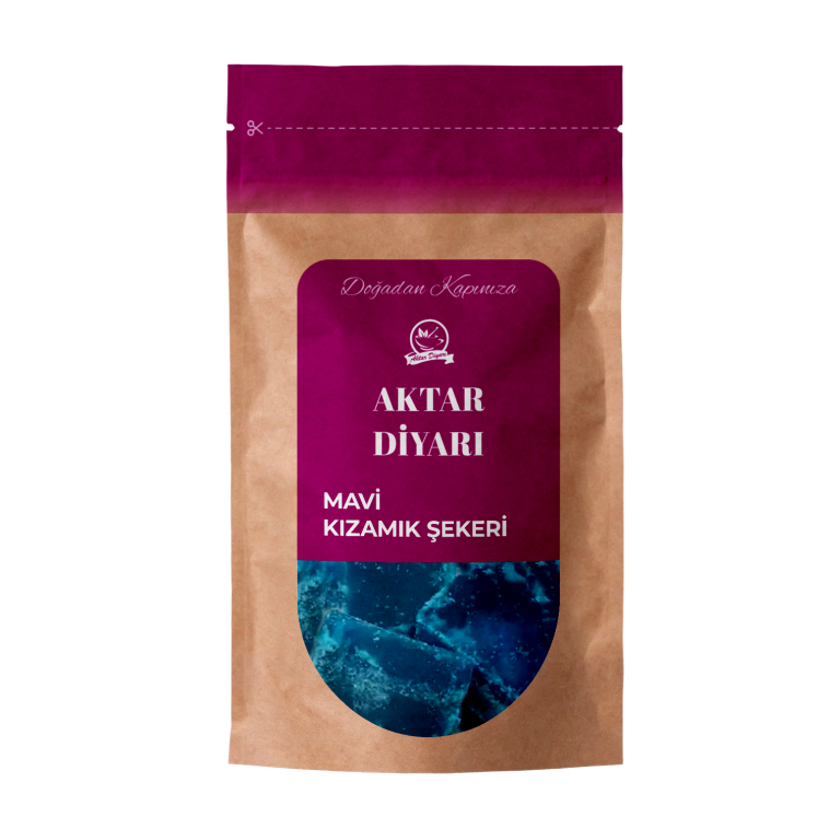 Kızamık Şekeri Mavi 1 Kg
