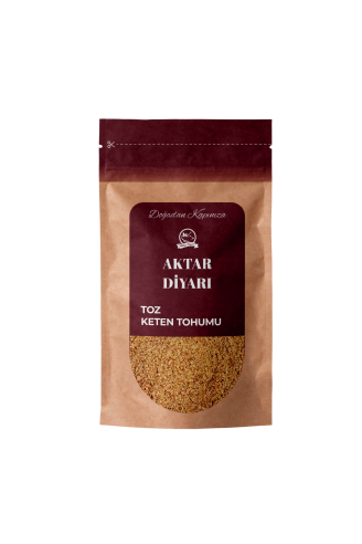 Keten Tohumu öğütülmüş 1 Kg
