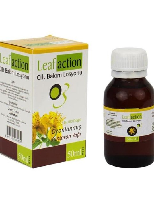 Leafaction Ozonlu Kantaron Yağı 50 Ml Leafaction Ozonlu Kantaron Yağı 50 Ml