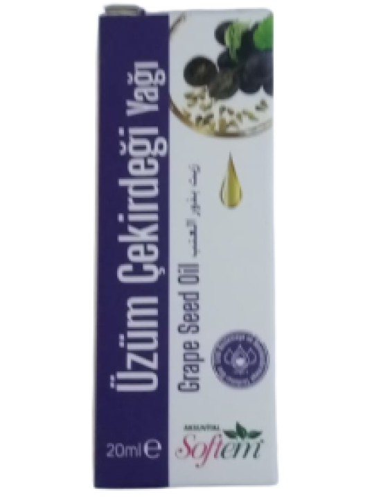 Sft üzüm çekirdeği Yağı 20 Ml Sft üzüm çekirdeği Yağı 20 Ml
