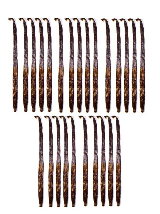 çubuk Vanilya çubuğu 14-16 Cm A Kalite 25 Adet çubuk Vanilya çubuğu 14-16 Cm A Kalite 25 Adet
