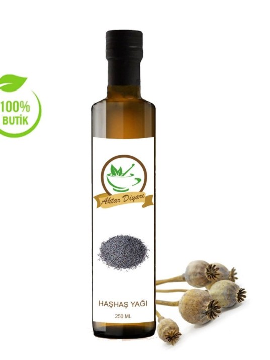 Haşhaş Yağı 250 Ml Butik üretim 100 Saf Haşhaş Yağı 250 Ml Butik üretim 100 Saf