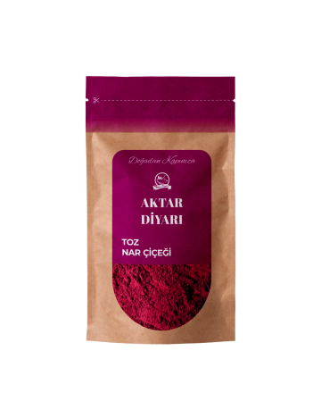 Nar çiçeği İthal öğütülmüş 250 Gr