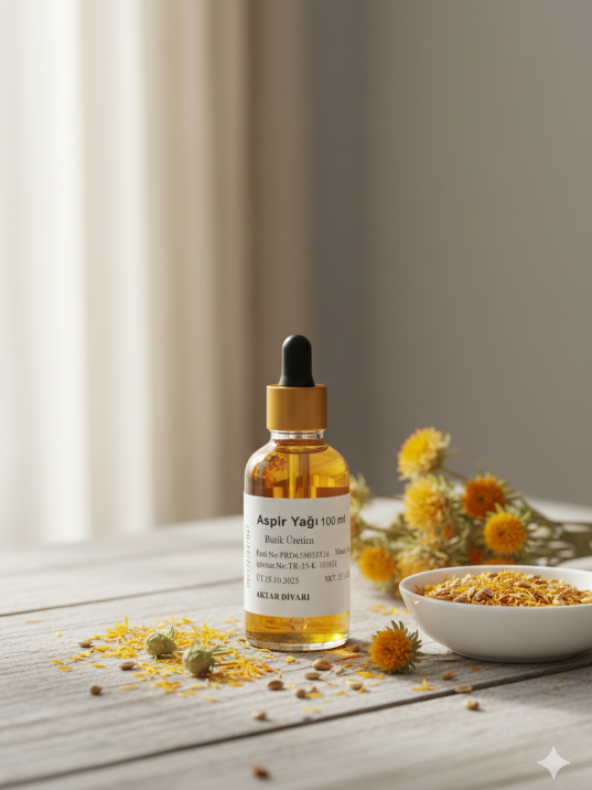 Aspir Tohumu Yağı 100 Ml Butik üretim 100 Saf