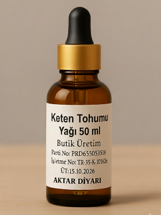Keten Tohumu Yağı 50 Ml Keten Tohumu Yağı 50 Ml