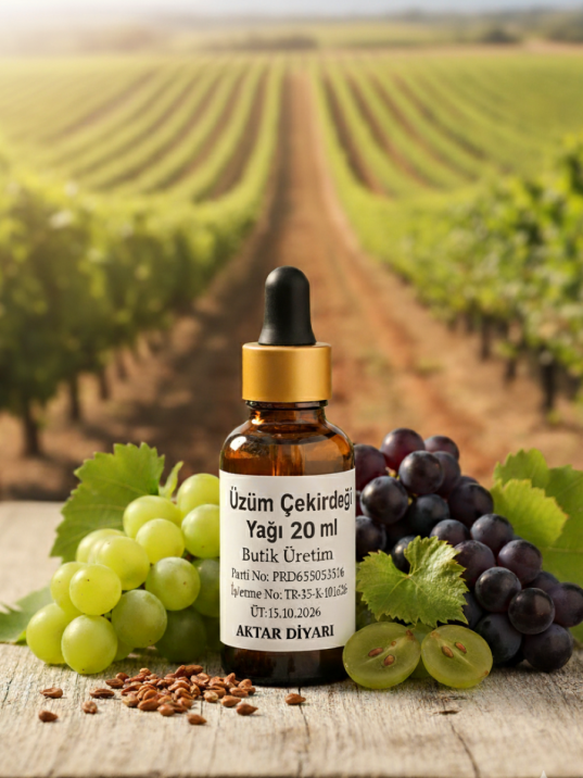üzüm çekirdeği Yağı 20 Ml üzüm çekirdeği Yağı 20 Ml