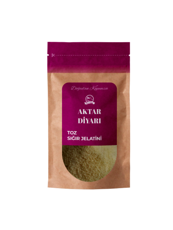 Toz Sığır Jelatin 100 Saf Sığr Domuz İçermez 1kg Toz Sığır Jelatin 100 Saf Sığr Domuz İçermez 1kg