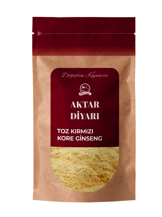 Toz Ginseng % 100 Saf 250 Gr Toz Ginseng % 100 Saf 250 Gr