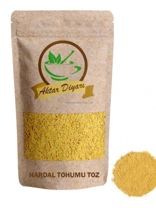 Hardal Tohumu Sarı öğütülmüş 500gr