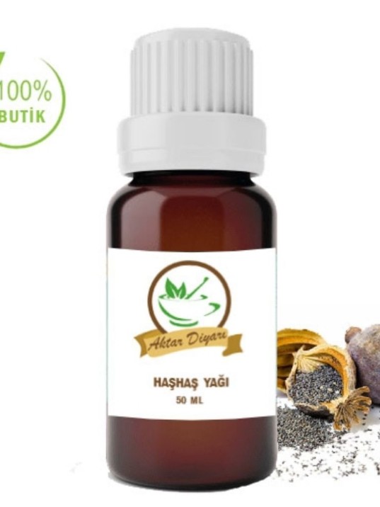 Haşhaş Yağı 50 Ml Butik üretim 100 Saf Haşhaş Yağı 50 Ml Butik üretim 100 Saf