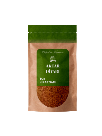 Kiraz Sapı öğütülmüş Toz 250 Gr Kiraz Sapı öğütülmüş Toz 250 Gr