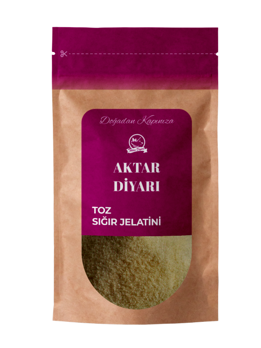 Toz Sığır Jelatin 100 Saf Sığr Domuz İçermez 100 Gr Toz Sığır Jelatin 100 Saf Sığr Domuz İçermez 100 Gr
