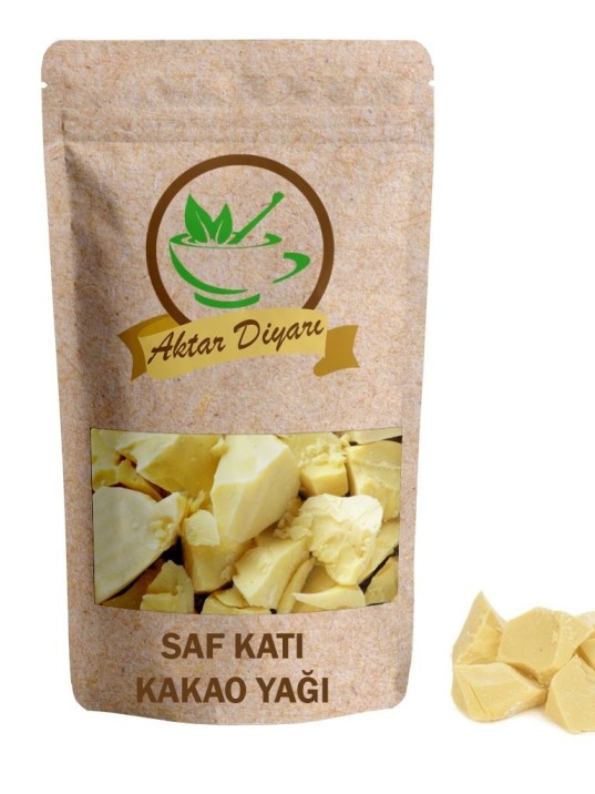 Saf Katı Kakao Yağı 500 Gr Saf Katı Kakao Yağı 500 Gr