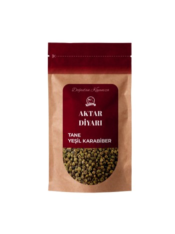 Yeşil Karabiber 1. Sınıf 100 Gr Yeşil Karabiber 1. Sınıf 100 Gr