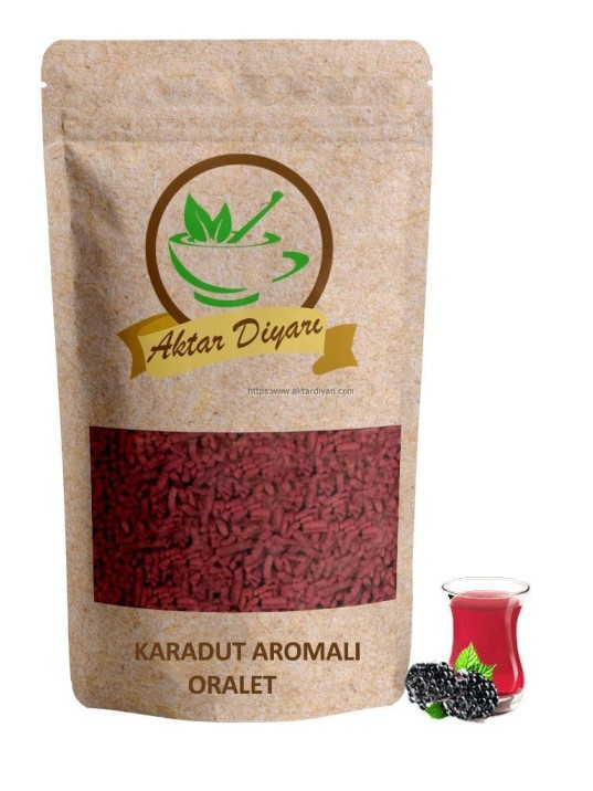 Karadut Aromalı  İçeçek  Granül 250 Gr