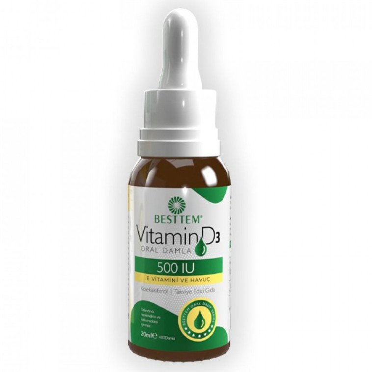 Vitamin D3 Oral Damla 20ml