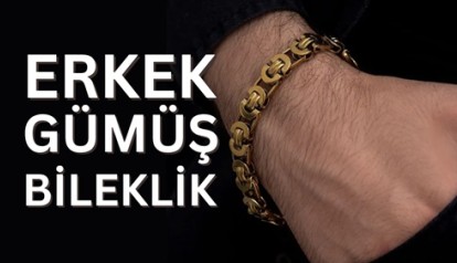 Erkek Gümüş Bileklik Modelleri