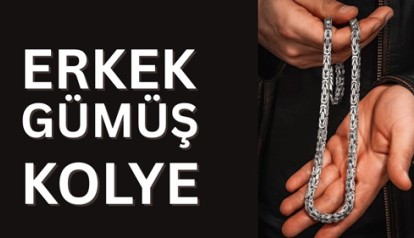 Erkek Gümüş Kolye Modelleri