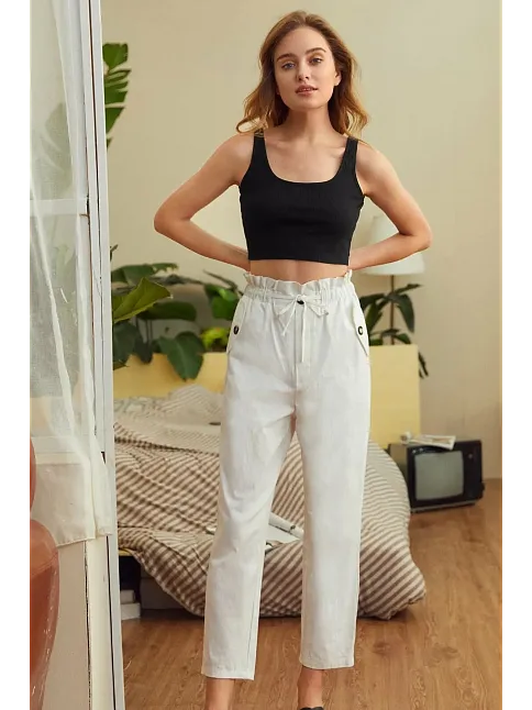 Kadın Siyah Kalın Askılı Crop Top Büstiyer – Modern Ve Şık Tasarım