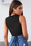 Kadın Siyah Çapraz Bağlamalı Crop Top Büstiyer – Modern Ve Şık Tasarım