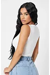 Kadın Beyaz Kare Yaka Crop Top Bluz – Şık, Rahat Ve Kolay Kombinlenebilir