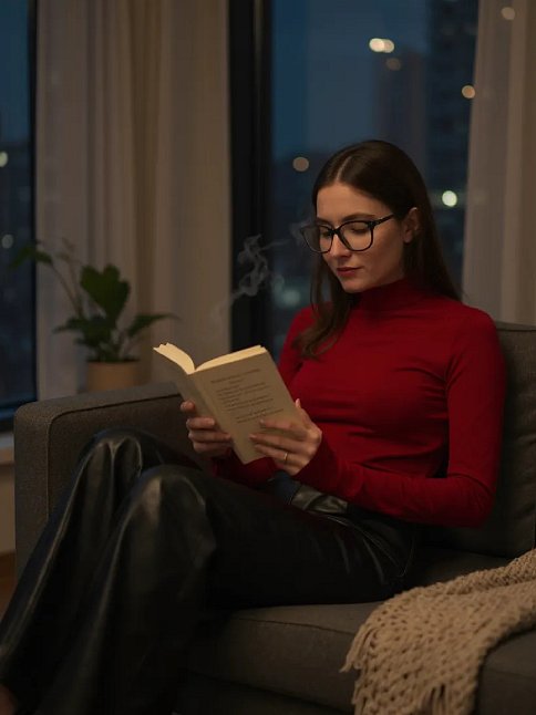 Kadın Bordo Parmak Detaylı Esnek Uzun Kollu Body