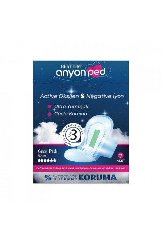 Anyon Ped (Gece) 7 Adet