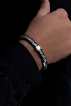 Erkek Çelik Bileklik - Balık Sırtı Model Çelik Bileklik Erkek Çelik Bileklik - Balık Sırtı Model Çelik Bileklik