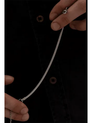 Sarp Model Kadın Erkek Çelik Bileklik