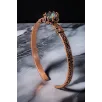 Kadın Bakır Bileklik Yüzük Set - Mistik Topaz Ağaç Kabuğu Model İnce Metal Kutu Kuvars Taşlı Set Kadın Bakır Bileklik Yüzük Set - Mistik Topaz Ağaç Kabuğu Model İnce Metal Kutu Kuvars Taşlı Set