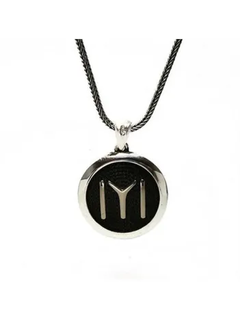 Ertuğrul Kayı Boyu Iyı Erkek Gümüş Kolye Zincir