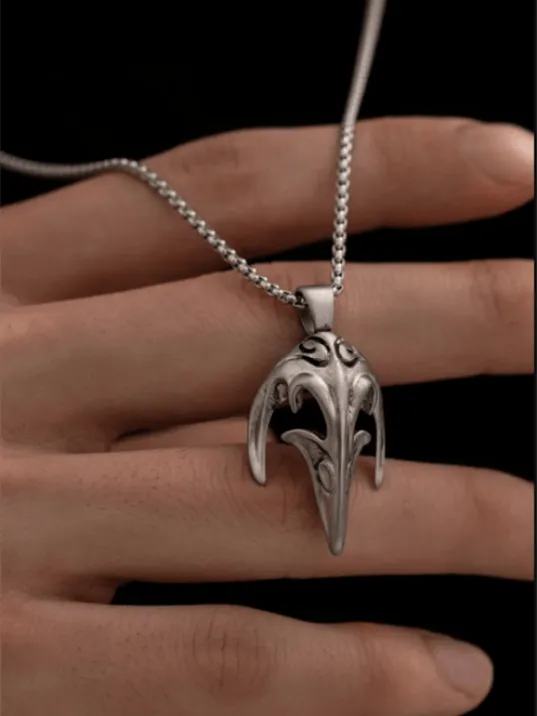 Erkek Kolye - Kartal Pençesi Model Erkek Çelik Kolye - 316 L Paslanmaz Çelik