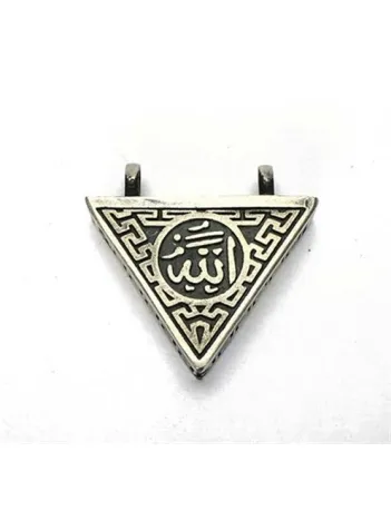 Kadın Gümüş Küçük Boy Cevşen Haznesi Kolye Ucu