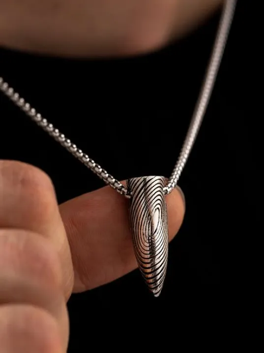 Erkek Kolye-Çelik Mermi Kurşun Model Erkek Kolye Erkek Kolye-Çelik Mermi Kurşun Model Erkek Kolye